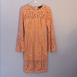 Gently used coral Lulus dress